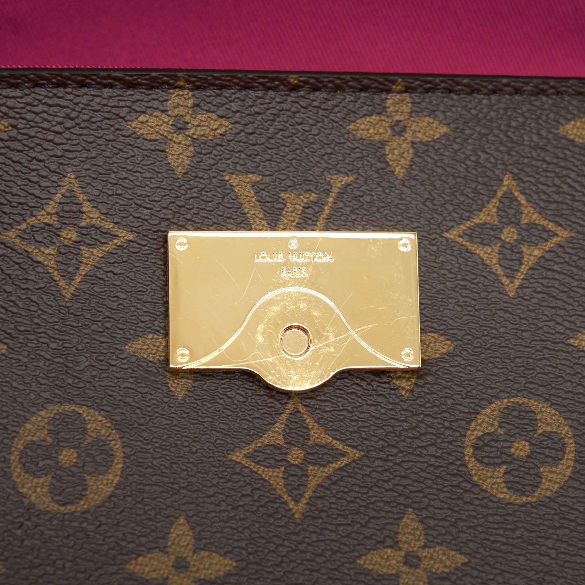LOUIS VUITTON CLUNY BB MONOGRAM CANVAS GHW