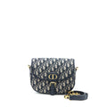 DIOR MEDIUM BOBBY BAG BLUE DIOR OBLIQUE JACQUARD GHW