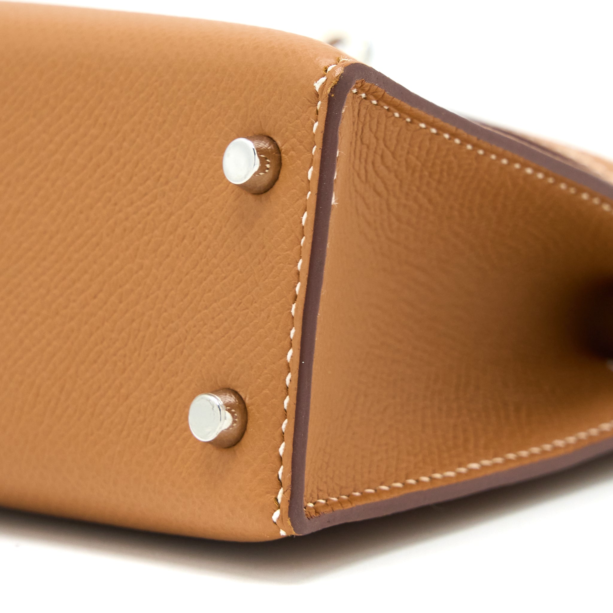 HERMES MINI KELLY EPSOM GOLD SHW