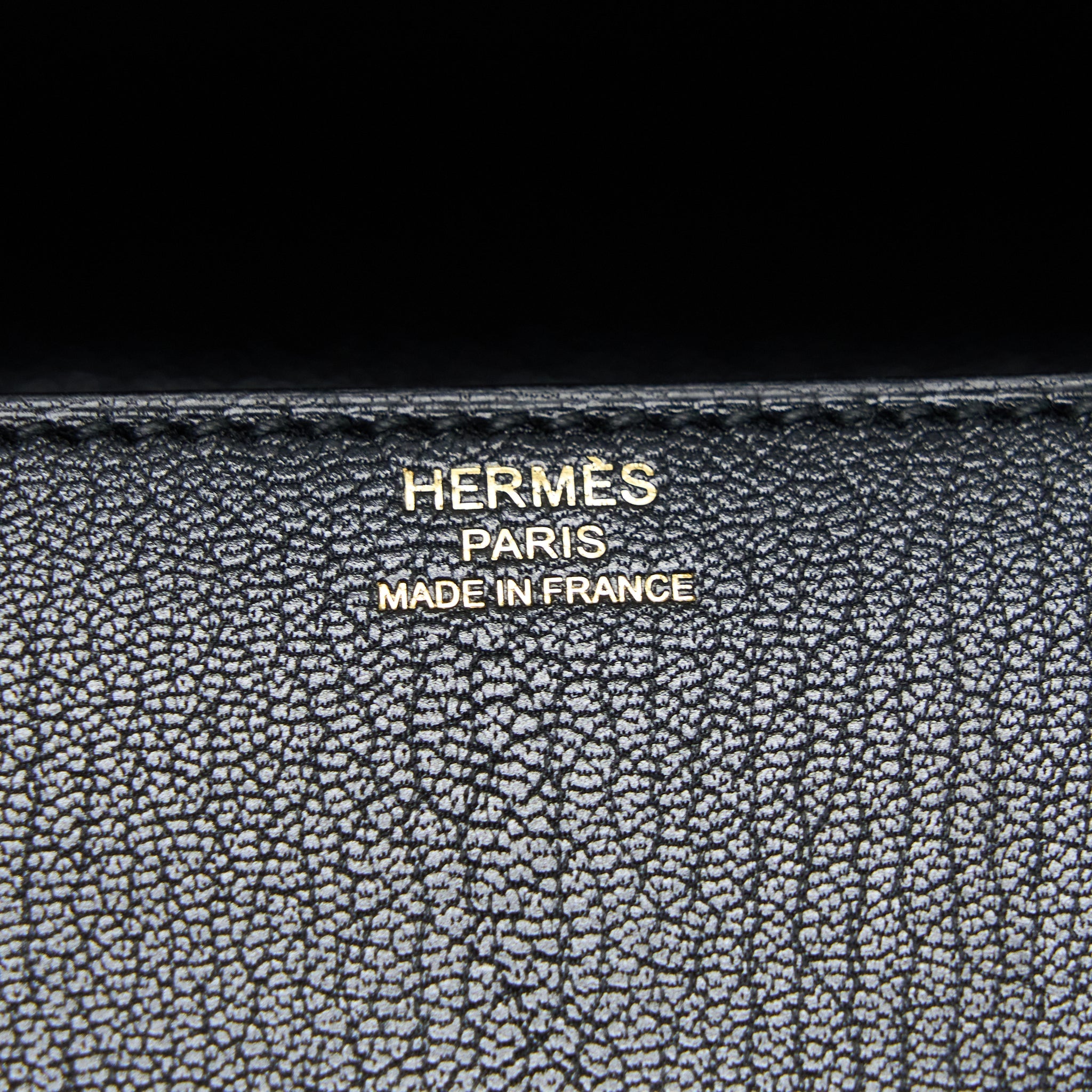 HERMES CINHETIC BAG CHEVRE CHAMKILA BLACK GHW