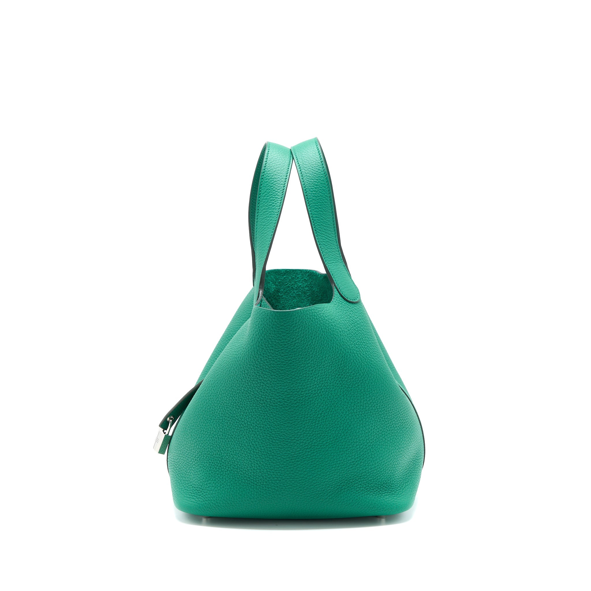 HERMES PICOTIN 22 LOCK BAG CLEMENCE U4 VERT VERTIGO SHW