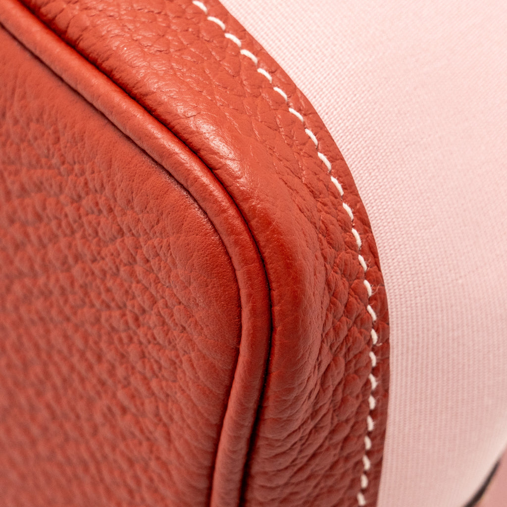 HERMES GARDEN PARTY 30 CANVAS/NEGONDA ROSE SAKURA/ROUGE DUCHESSE SHW