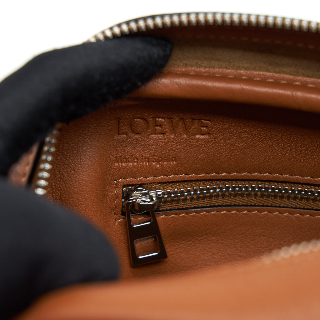 LOEWE AMAZONA 75 SMALL BAG CARAMEL SHW