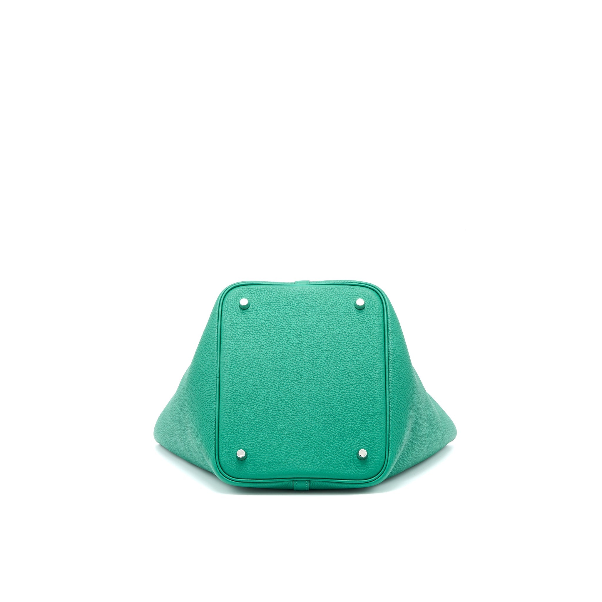 HERMES PICOTIN 22 LOCK BAG CLEMENCE U4 VERT VERTIGO SHW