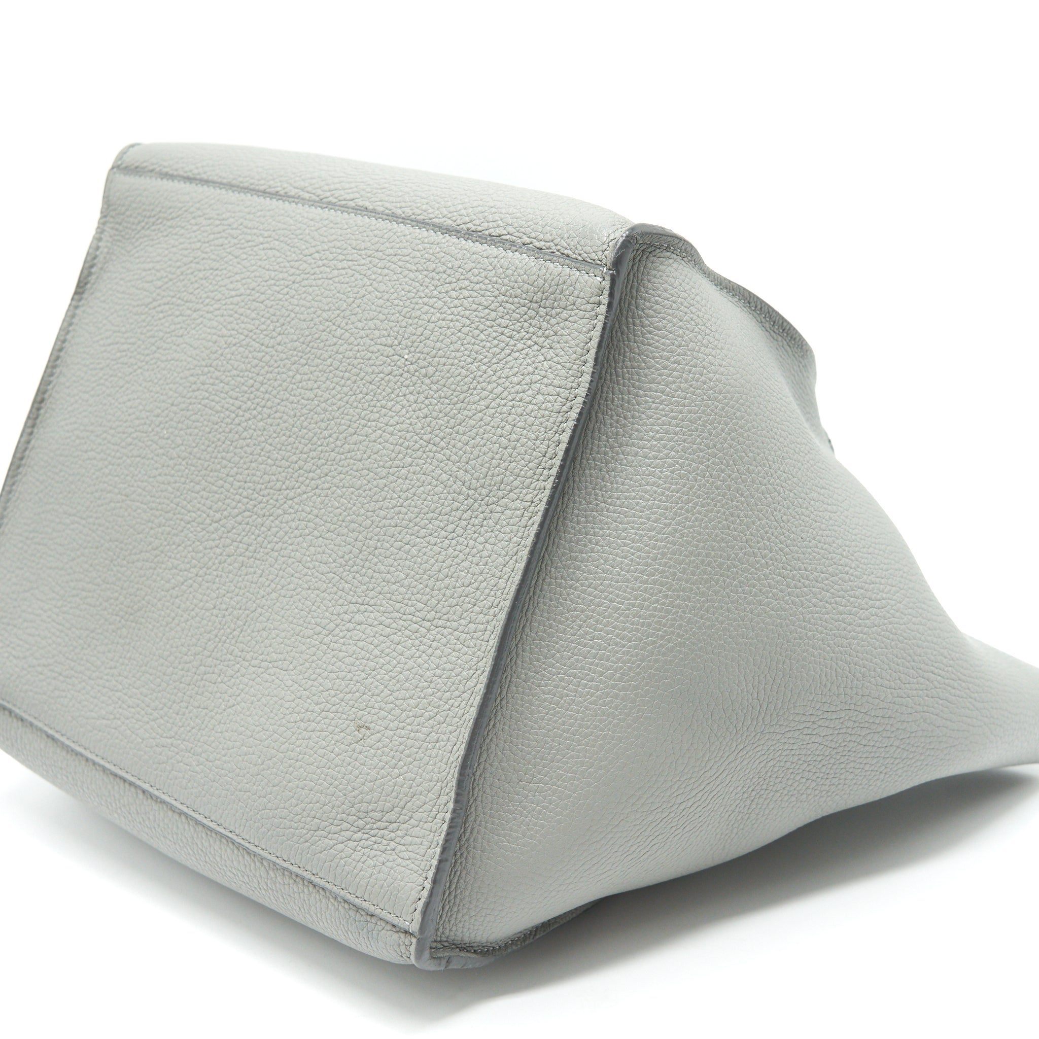 CELINE SMALL BIG BAG WITH LONG STRAP GREY