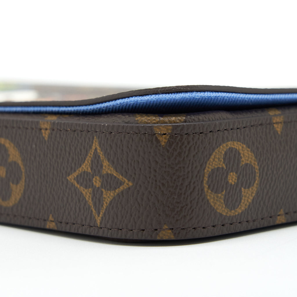 LOUIS VUITTON FELICIE POCHETTE LIMITED EDITION MONOGRAM CANVAS GHW