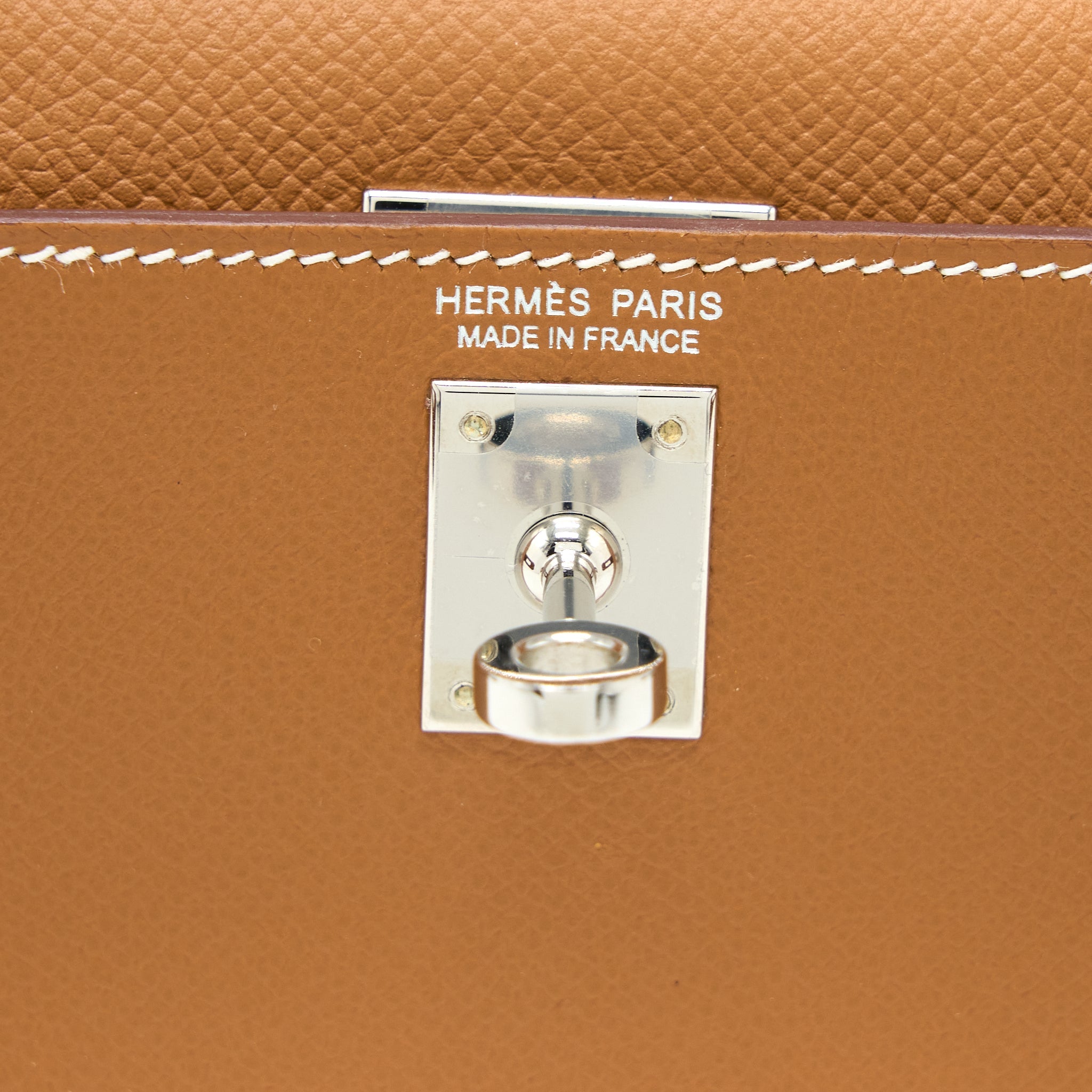 HERMES MINI KELLY EPSOM GOLD SHW