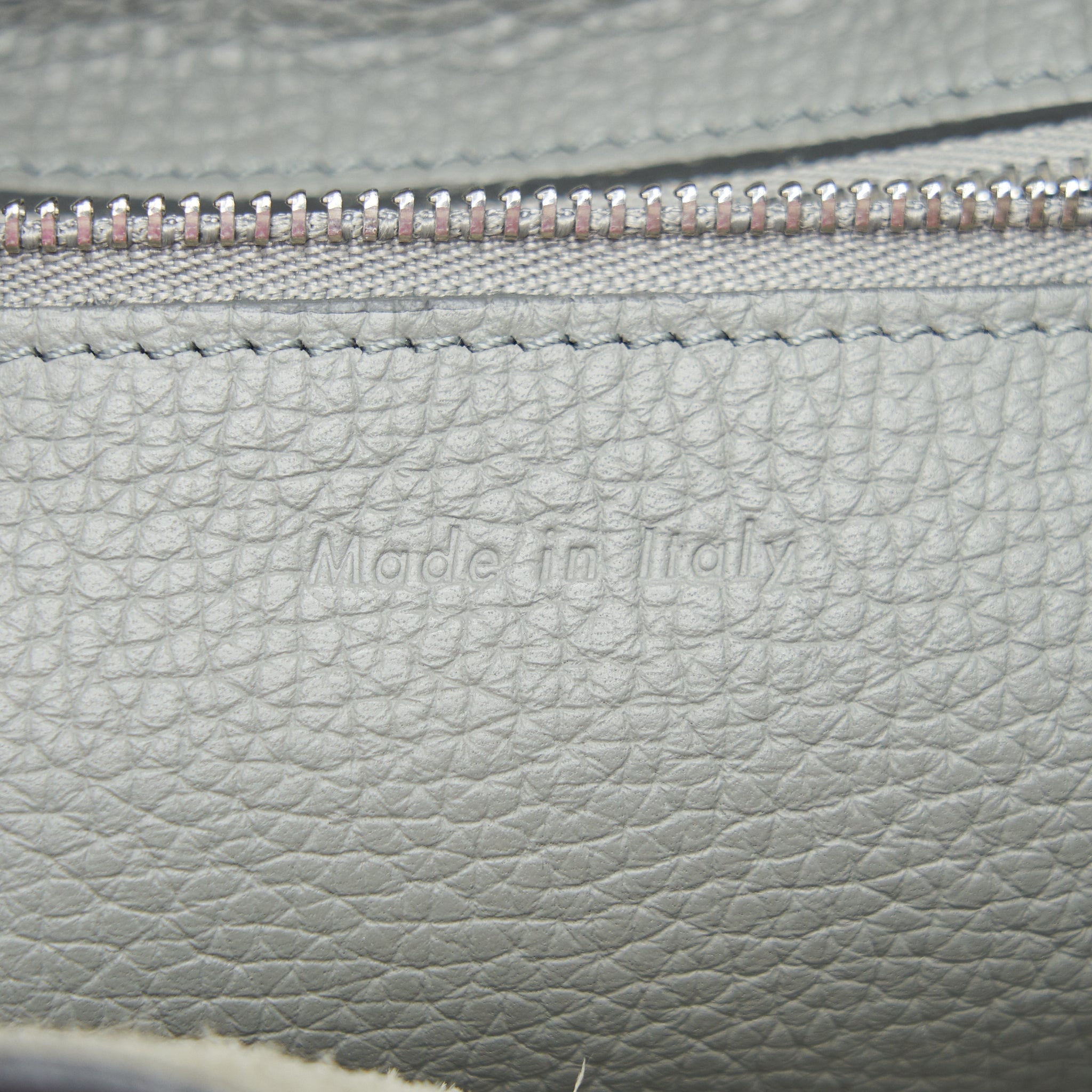 CELINE SMALL BIG BAG WITH LONG STRAP GREY