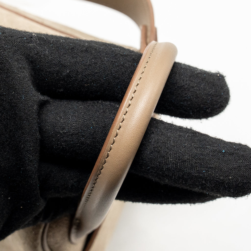 HERMES MINI LINDY GRIZZLY/SWIFT GRIS CAILLOU/ETOUPE GHW