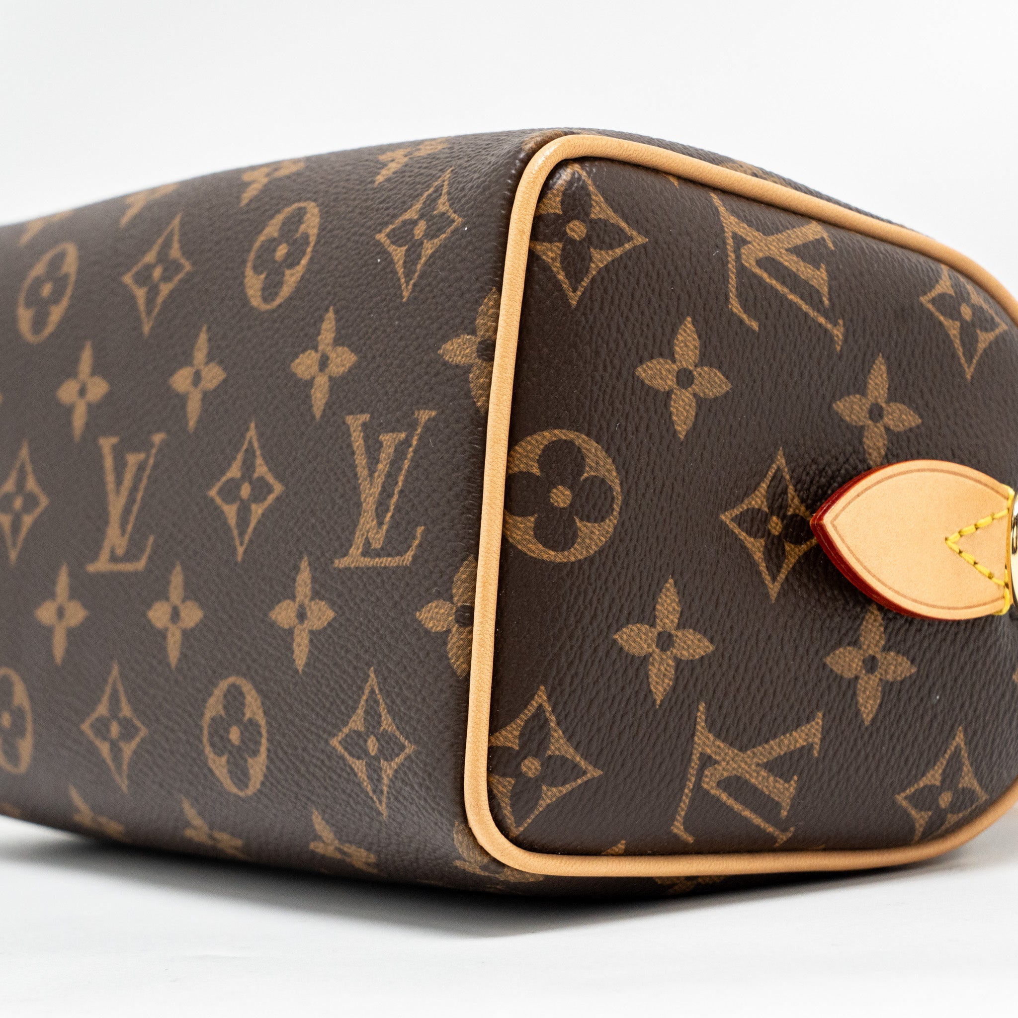 LOUIS VUITTON SPEEDY BANDOULIERE 20 MONOGRAM  CANVAS BLACK STRAP GHW