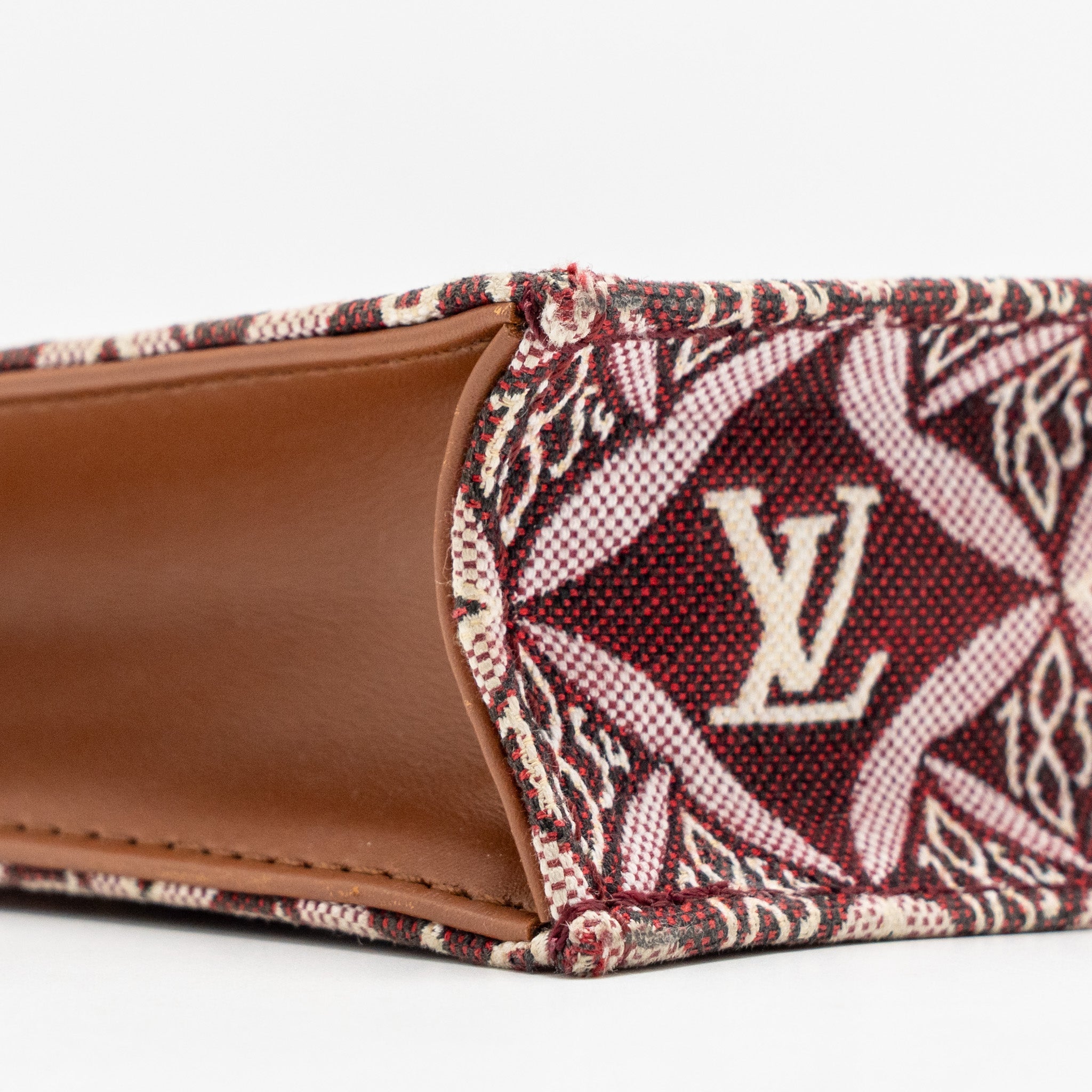 LOUIS VUITTON PETIT SAC PLAT SINCE 1854 CANVAS RED / MULTICOLOUR GHW