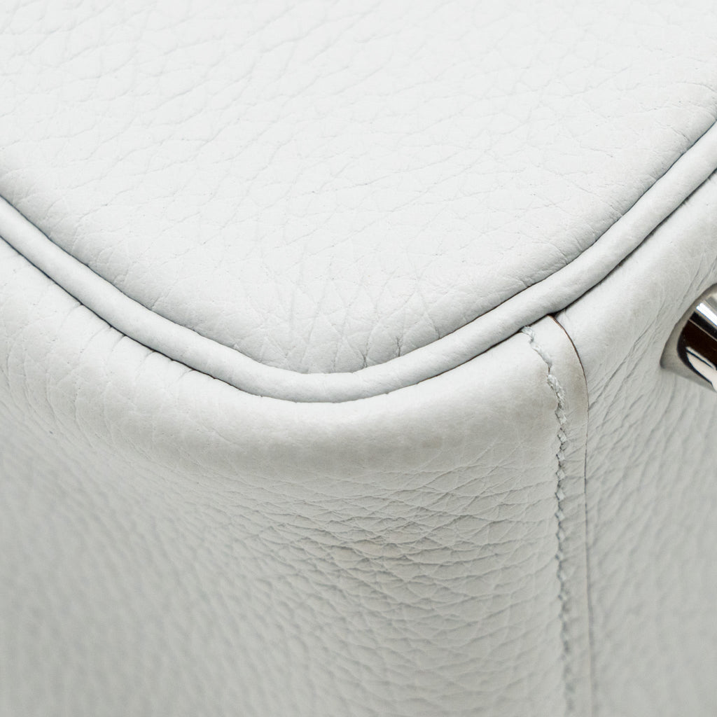 HERMES MINI LINDY CLEMENCE BLUE PALE SHW