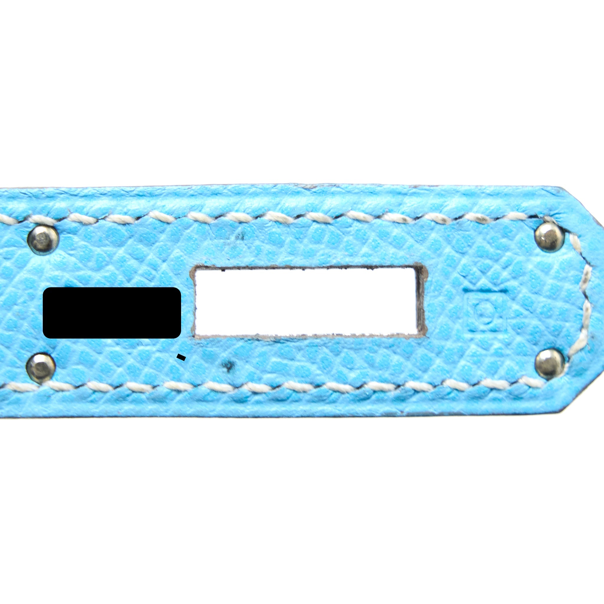 HERMES KELLY 35 EPSOM 7N BLUE CELESTE SHW