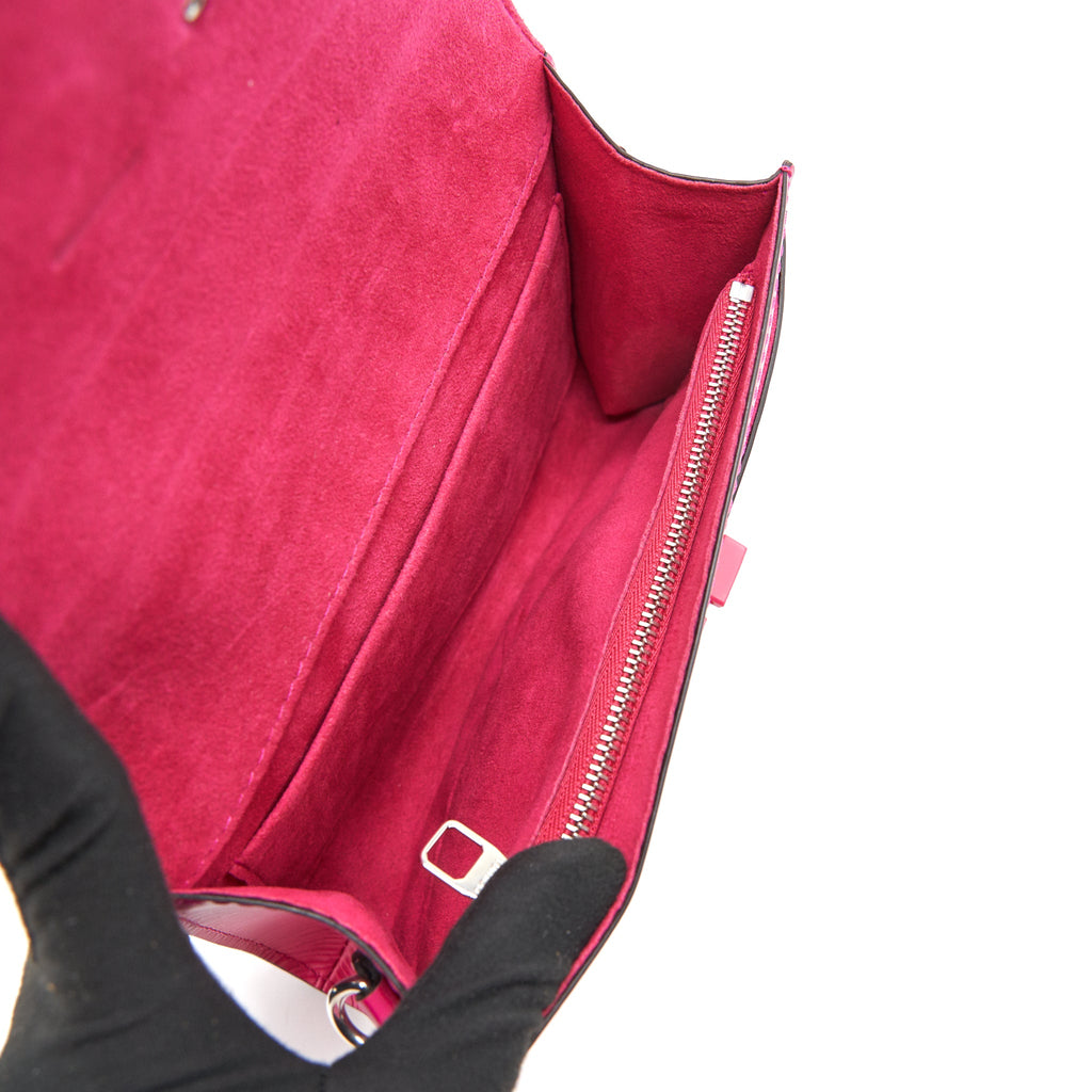 LOUIS VUITTON EPI LEATHER LOUISE BAG PINK