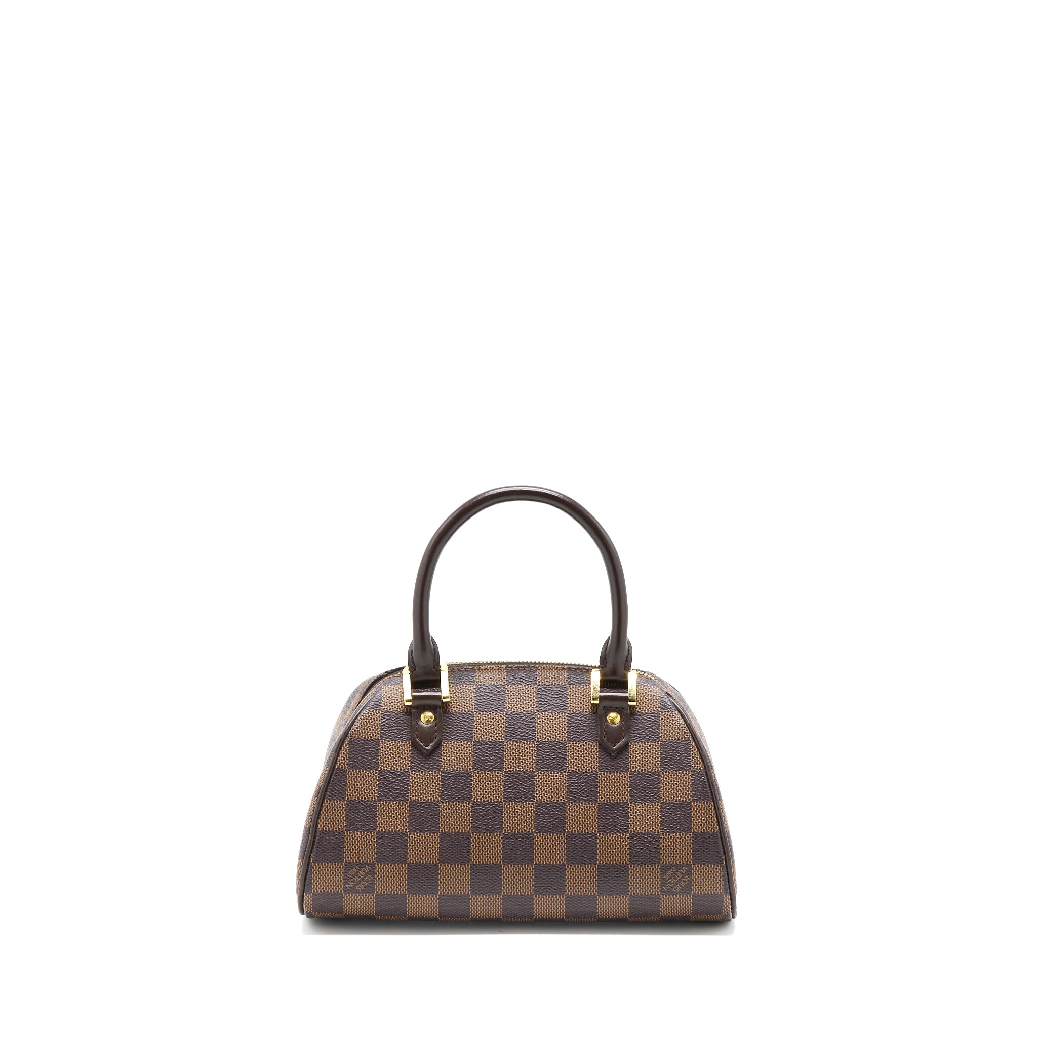 LOUIS VUITTON MINI RIBERA BAG DAMIER EBENE CANVAS GHW