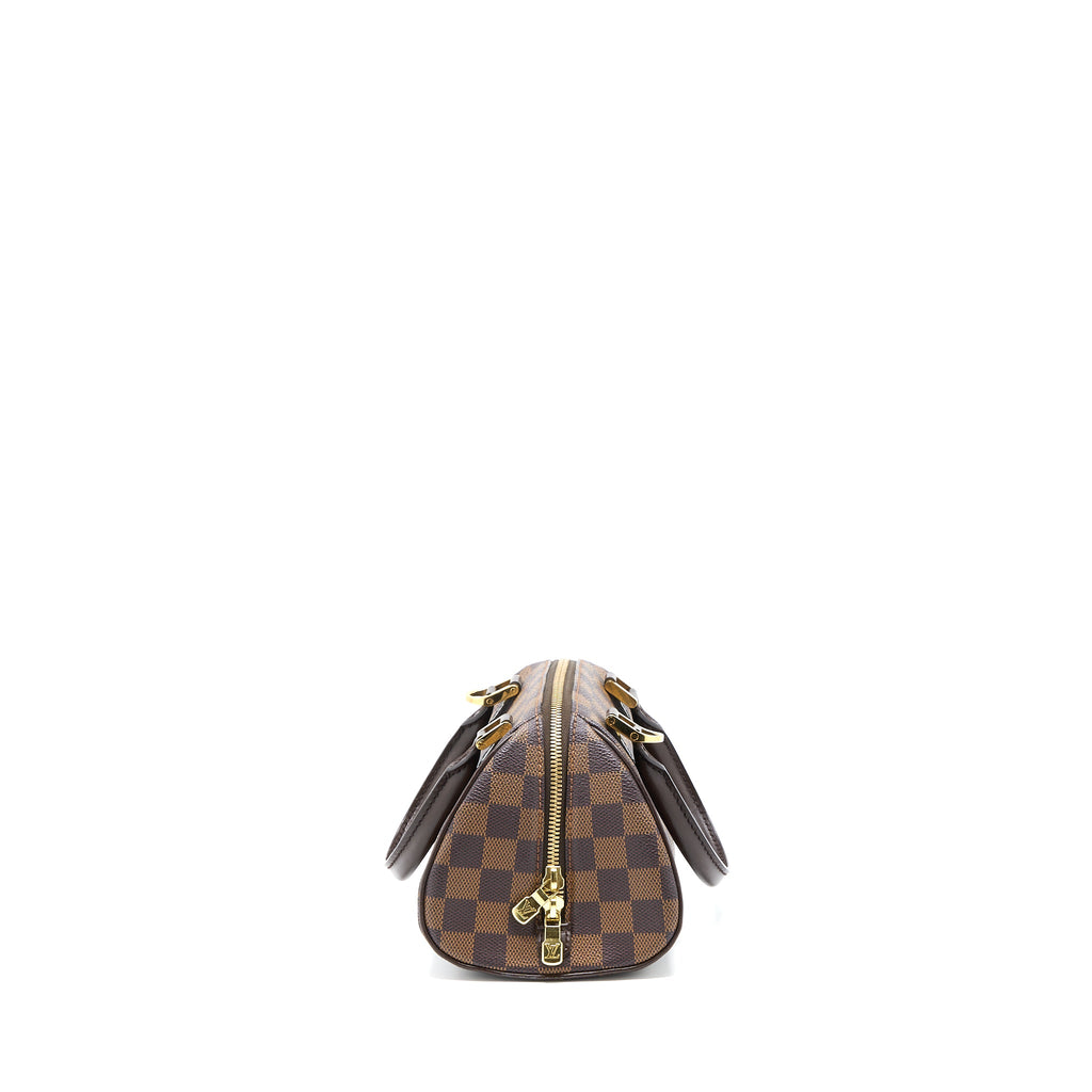 LOUIS VUITTON MINI RIBERA BAG DAMIER EBENE CANVAS GHW