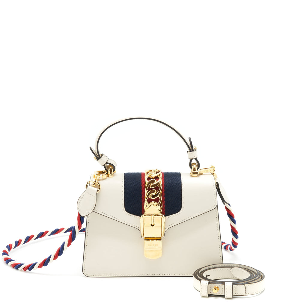 GUCCI SYLVIA MINI TOP HANDLE BAG