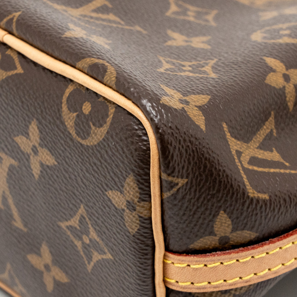 LOUIS VUITTON NANO NOE MONOGRAM CANVAS GHW