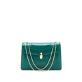 BVLGARI SERPENTI SHOULDER BAG GREEN
