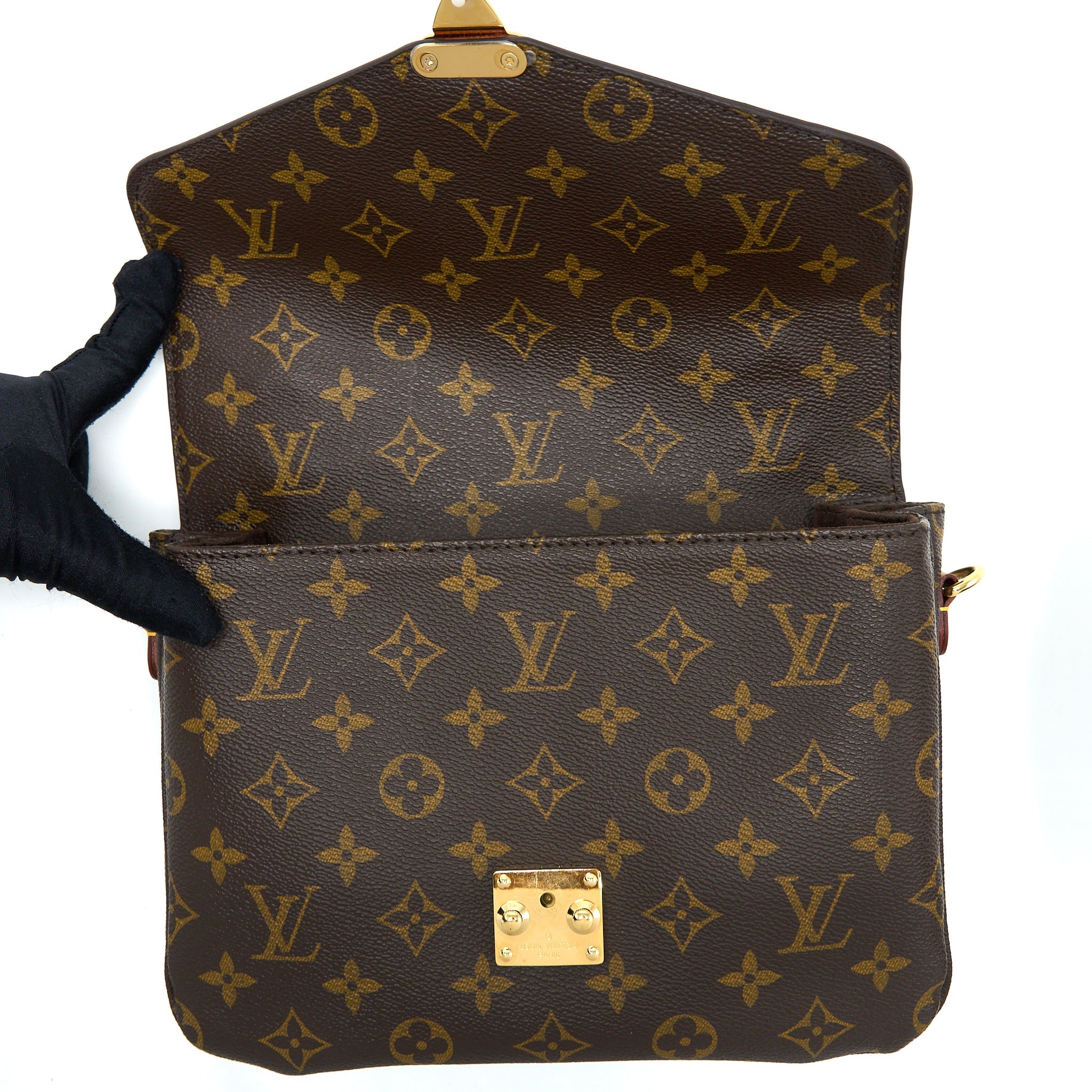LOUIS VUITTON POCHETTE MÉTIS MONOGRAM CANVAS GHW