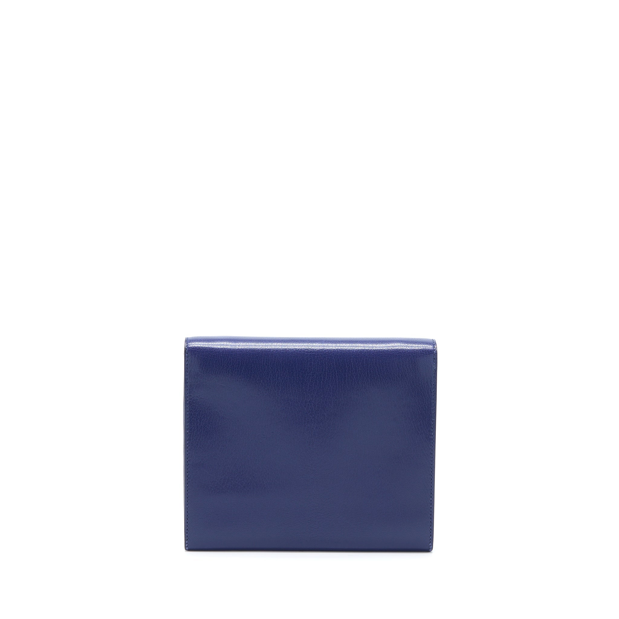 HERMES CINHETIC TO GO CHEVRE CHAMKILA BLUE SAPPHIRE GHW