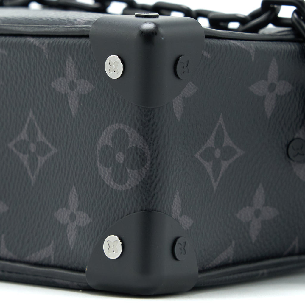 LOUIS VUITTON MINI SOFT TRUNK MONOGRAM ECLIPSE CANVAS BLACK HARDWARE