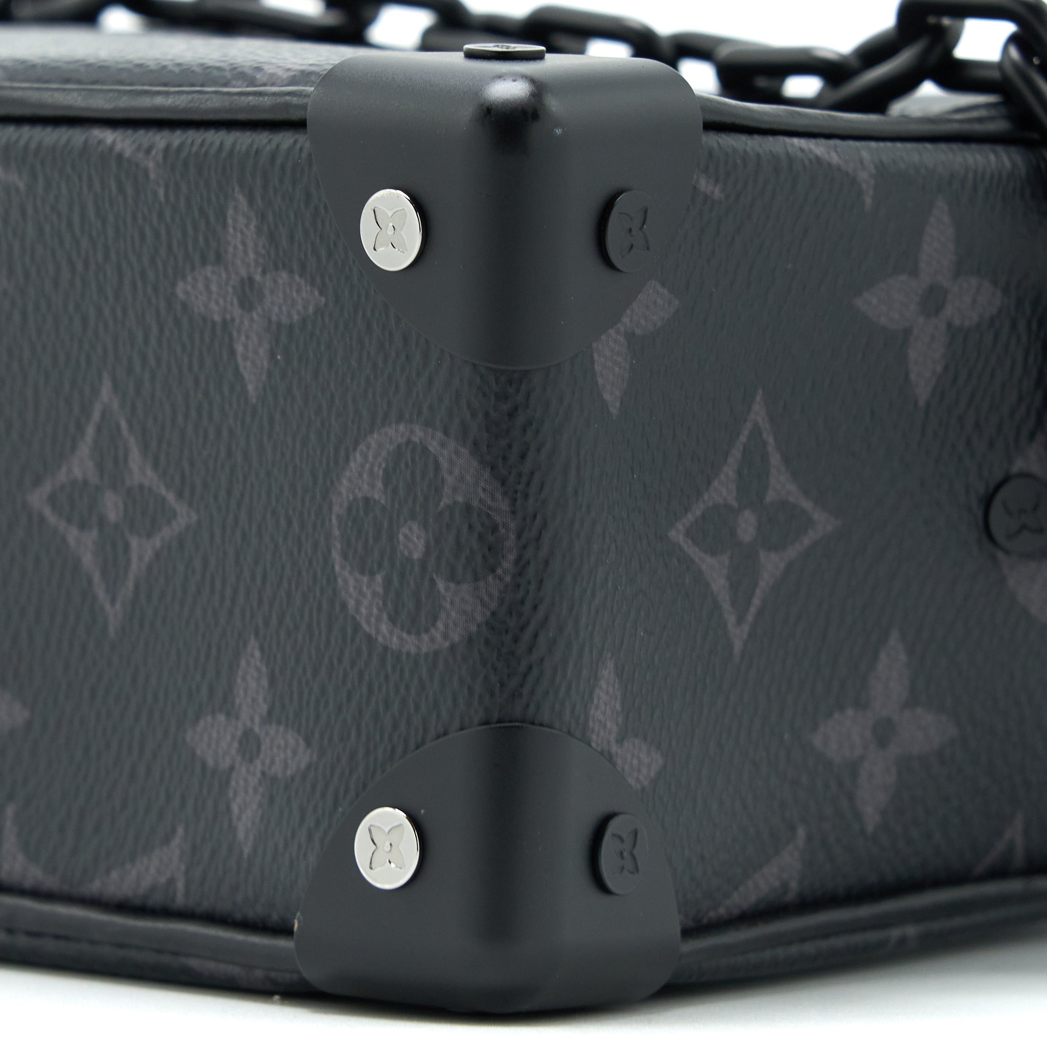 LOUIS VUITTON MINI SOFT TRUNK MONOGRAM ECLIPSE CANVAS BLACK HARDWARE