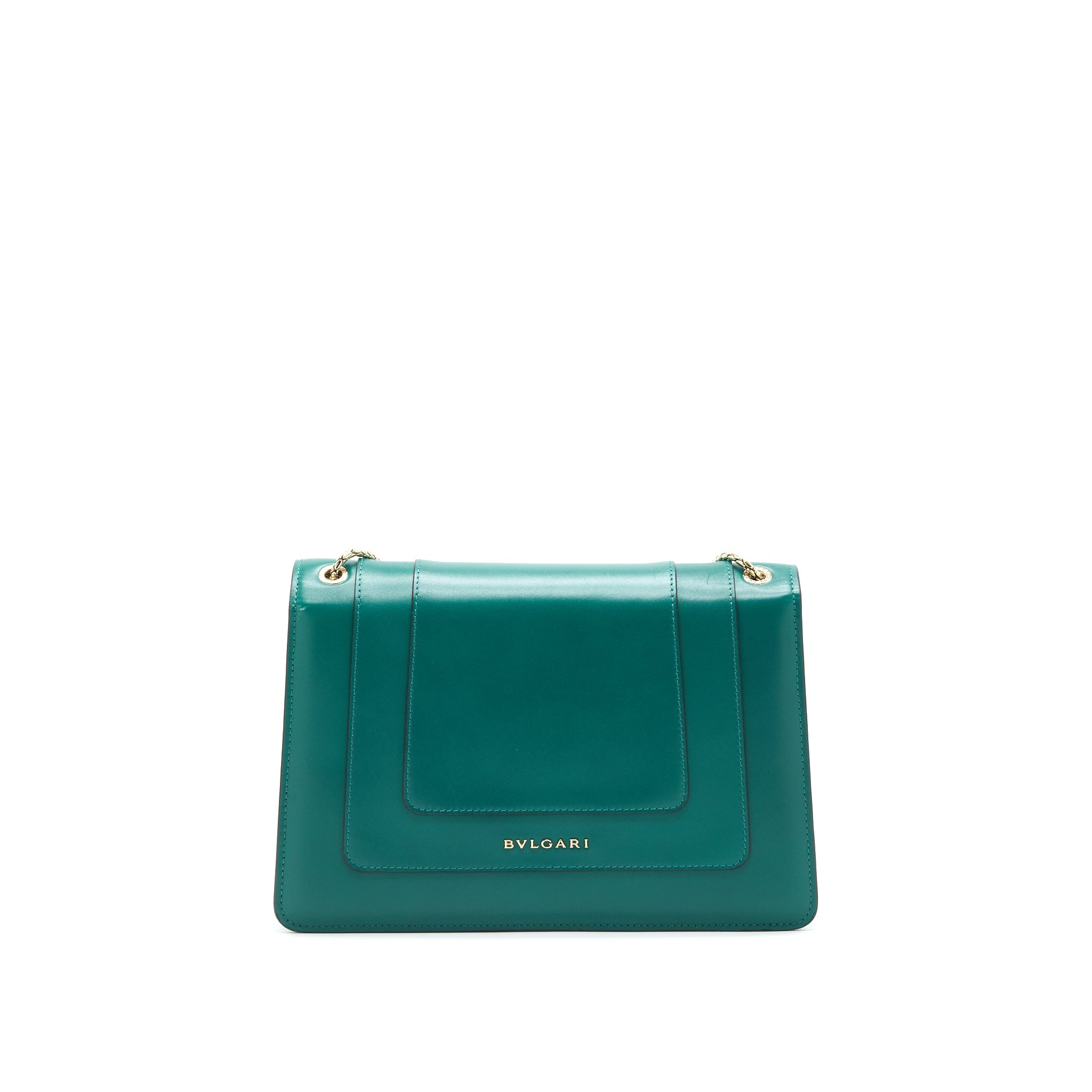 BVLGARI SERPENTI SHOULDER BAG GREEN