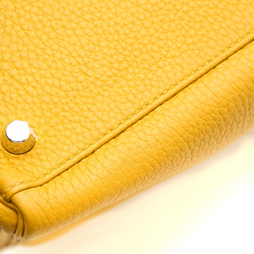 HERMES KELLY 28 TOGO 9D JAUNE AMBER SHW