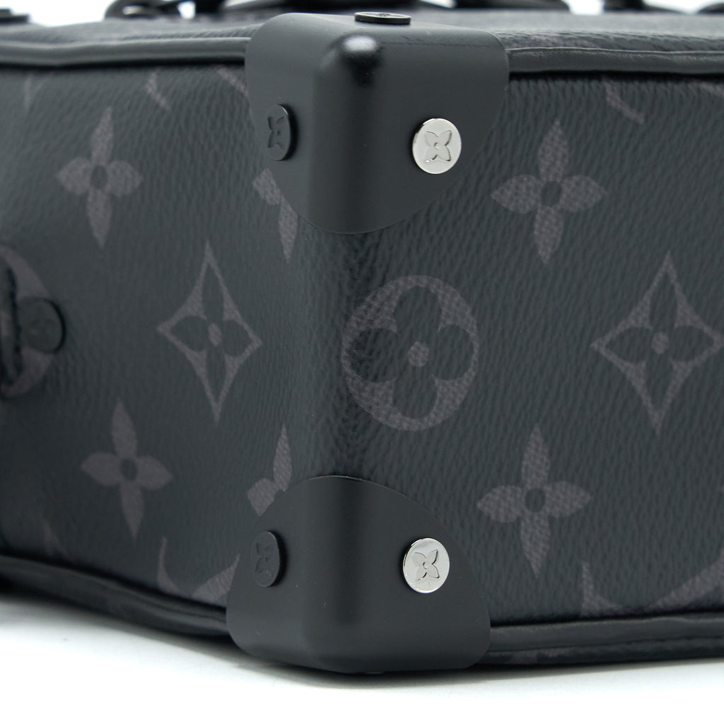 LOUIS VUITTON MINI SOFT TRUNK MONOGRAM ECLIPSE CANVAS BLACK HARDWARE
