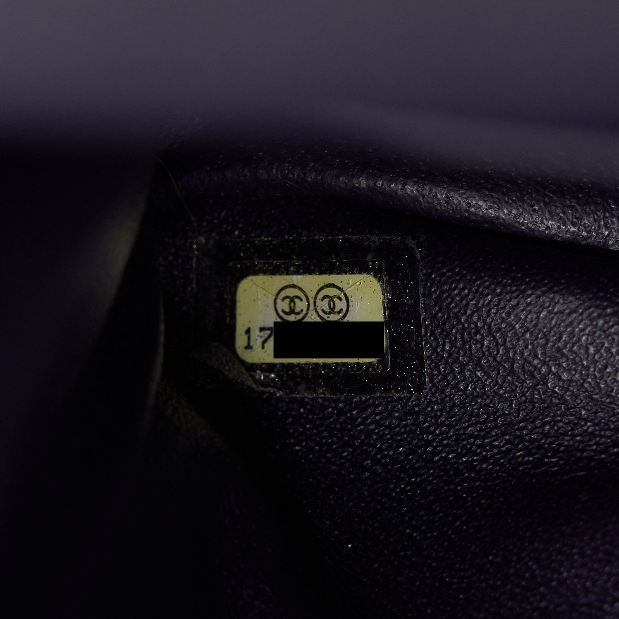 CHANEL 2.55 REISSUE 226 DOUBLE FLAP BAG FABRIC PURPLE RUTHENIUM SLIVER HARDWARE