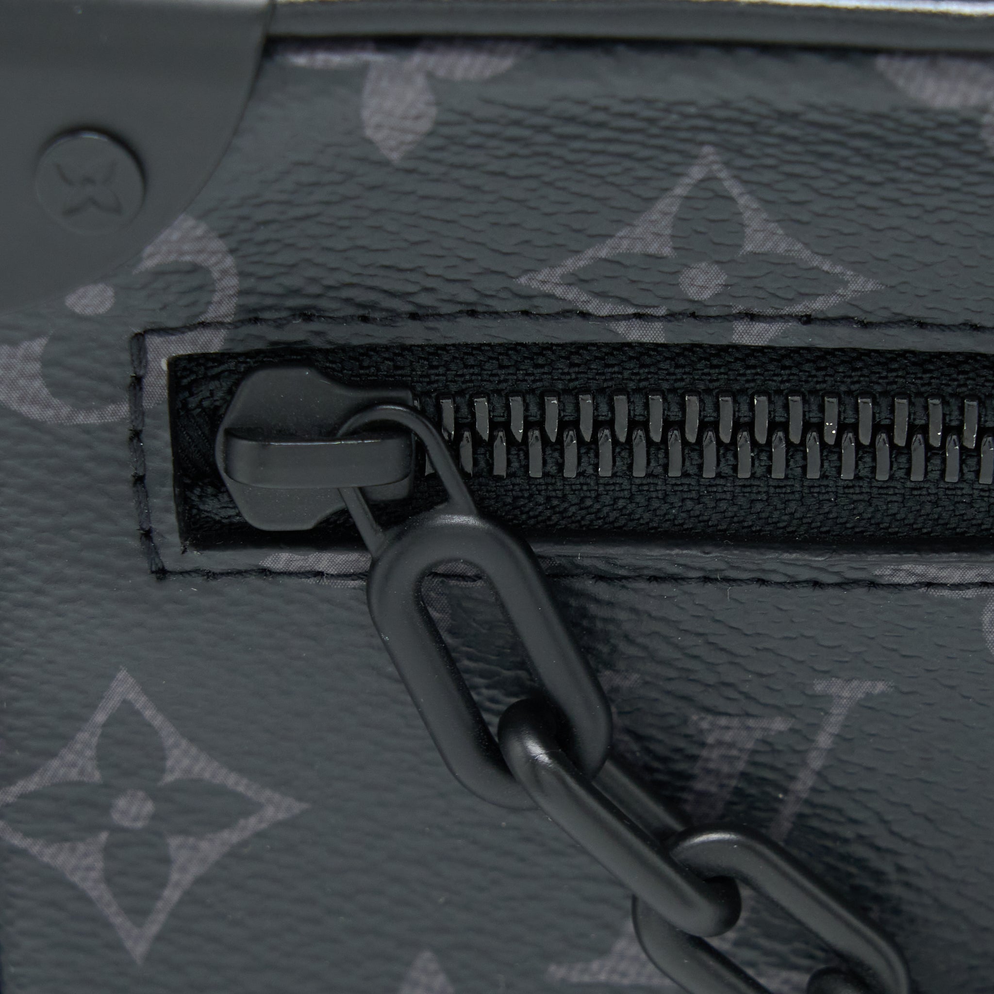 LOUIS VUITTON MINI SOFT TRUNK MONOGRAM ECLIPSE CANVAS BLACK HARDWARE