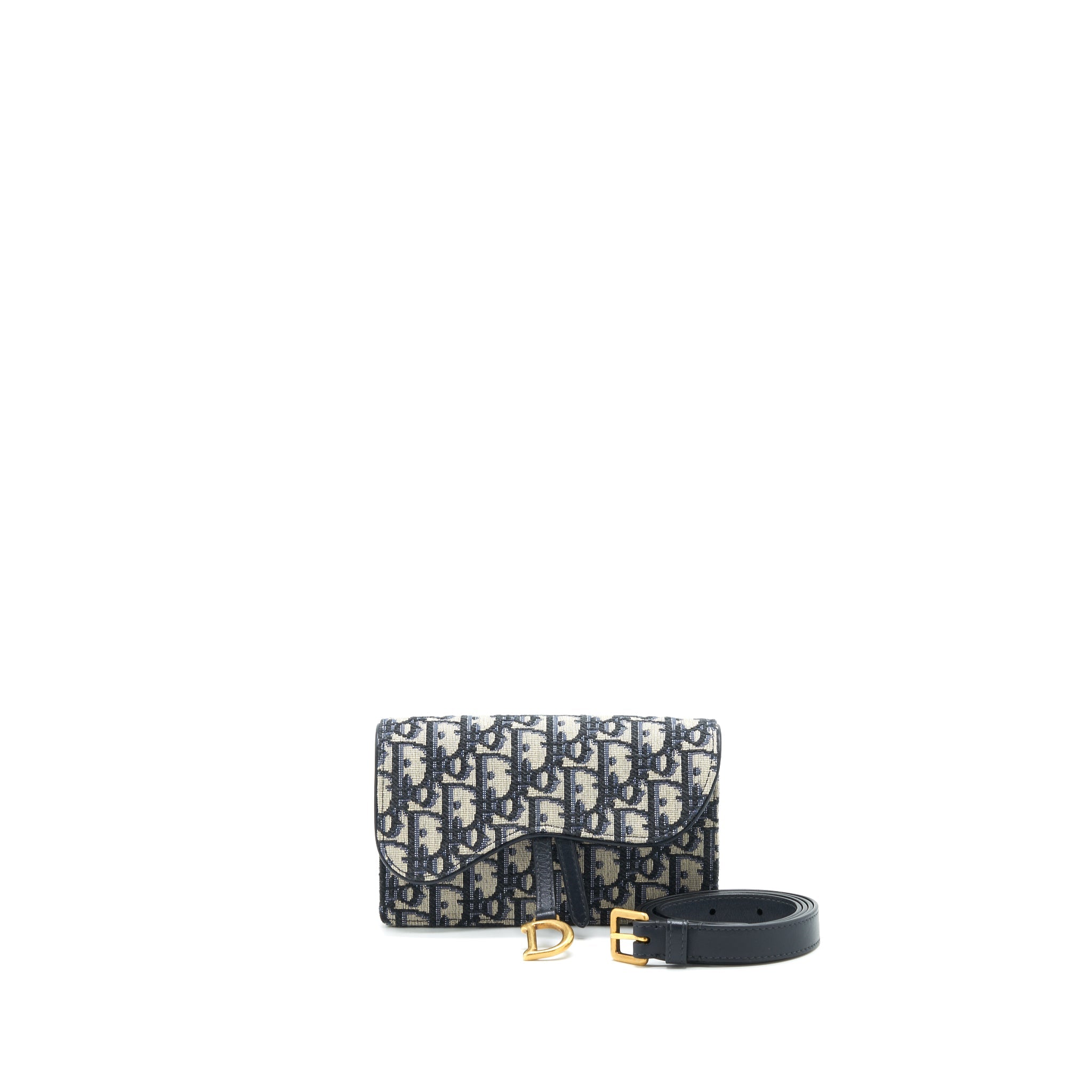 DIOR SADDLE BELT POUCH OBLIQUE