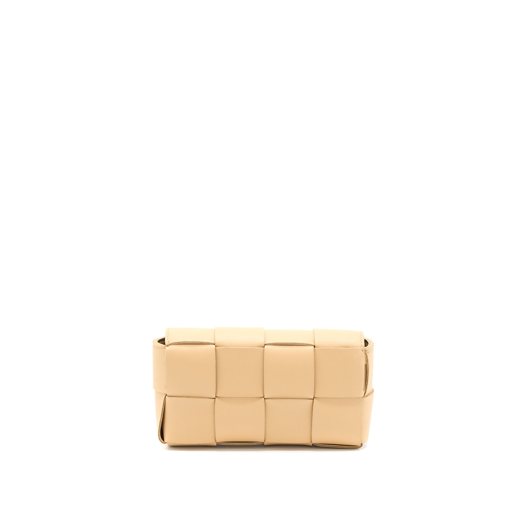 BOTTEGA VENETA CASSETTE BELT BAG ALMOND
