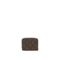 LOUIS VUITTON SMALL ZIP CARDHOLDER MONOGRAM CANVAS GHW