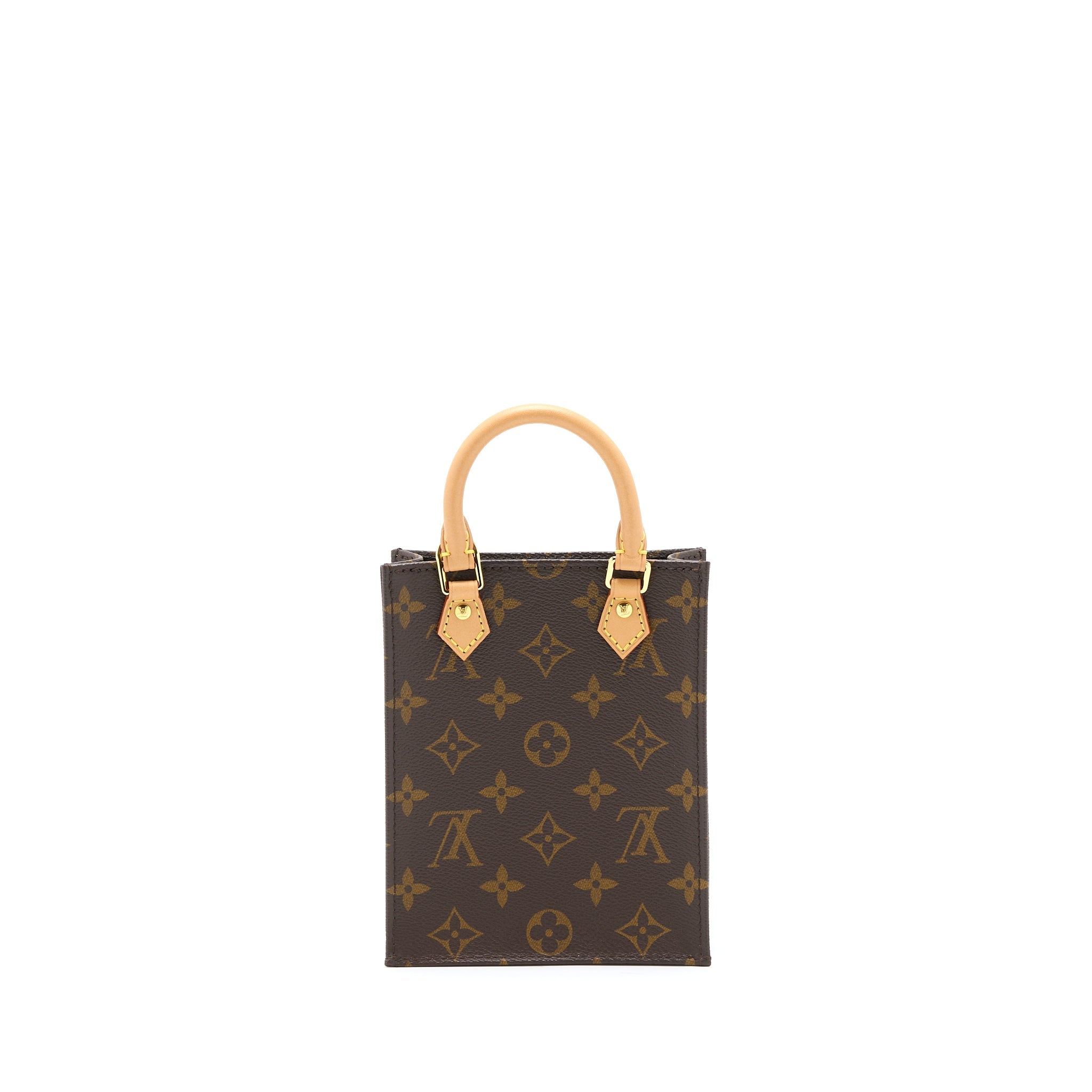 LOUIS VUITTON PETIT SAC PLAT MONOGRAM CANVAS GHW