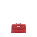 HERMES KELLY POCHETTE EPSOM Q5 ROUGE CASAQUE SHW