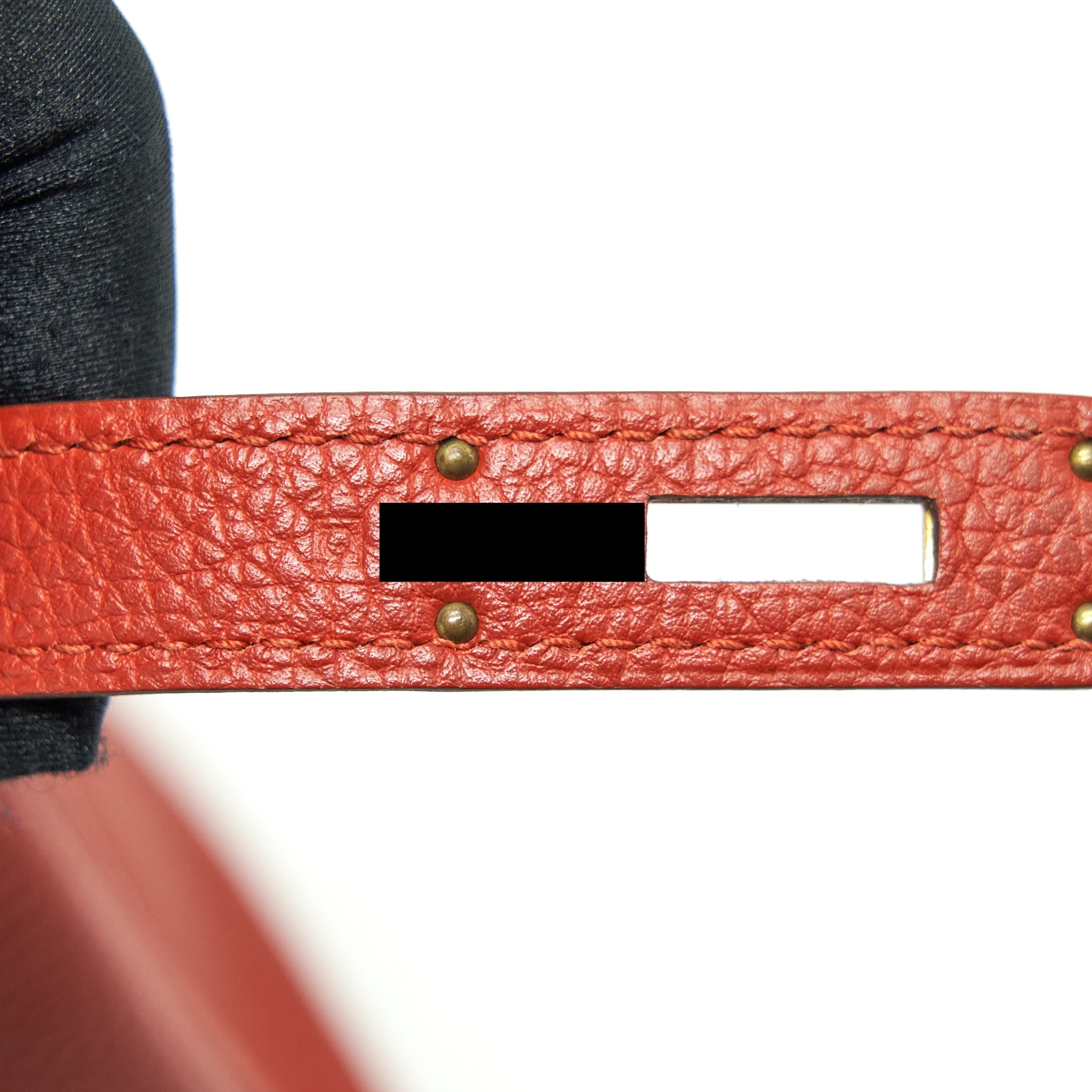 HERMES KELLY 35 TOGO VERMILLION GHW