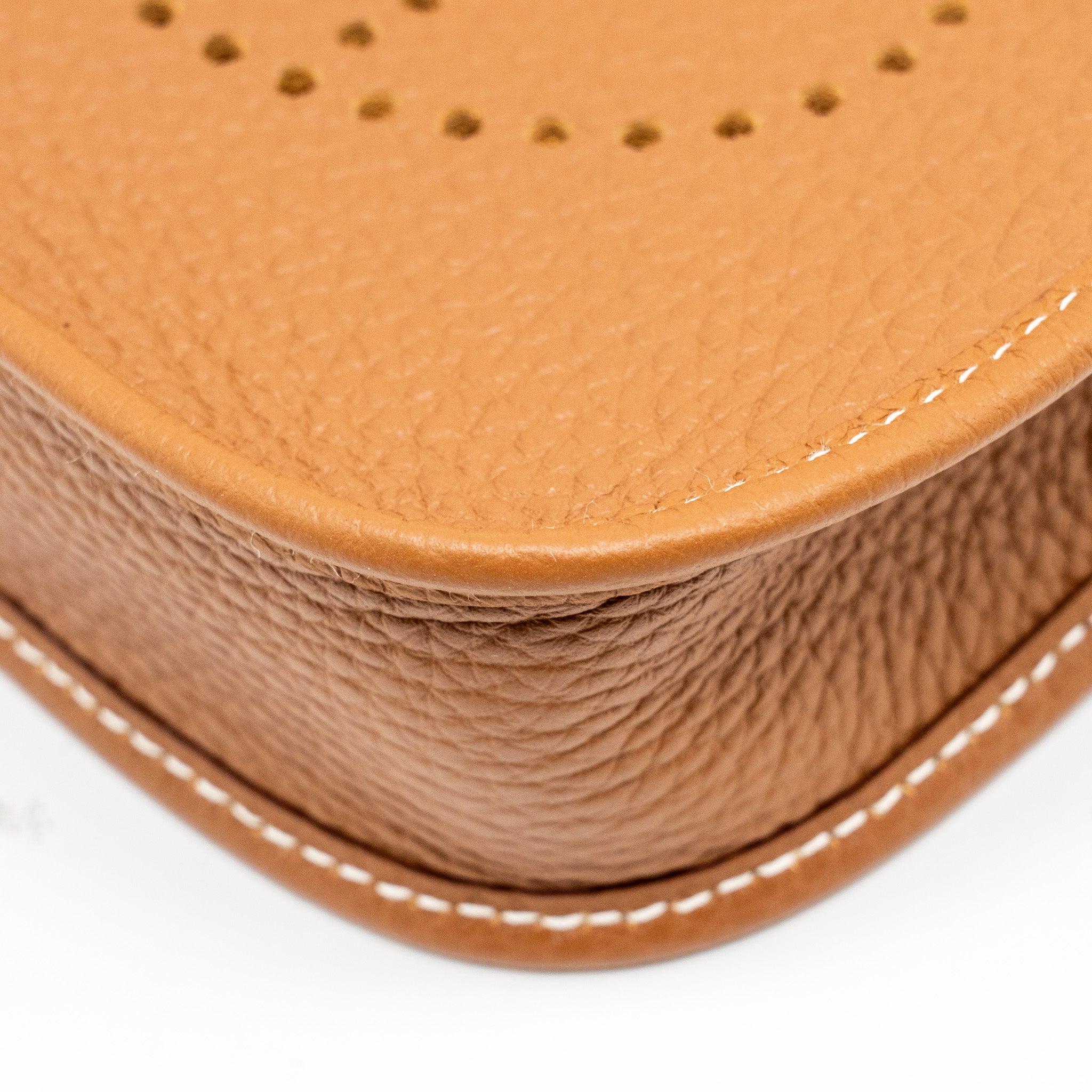 HERMES MINI EVELYN CLEMENCE GOLD SHW