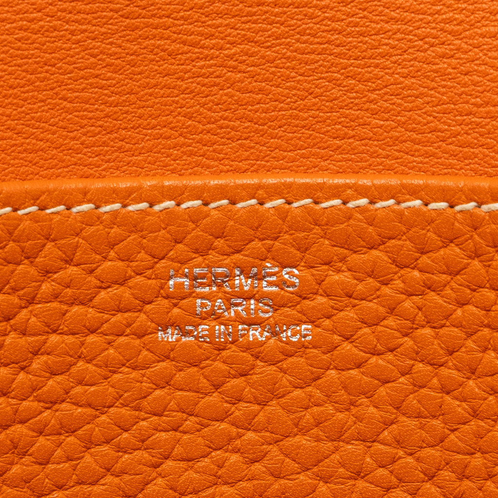 HERMES HALZAN 31 CLEMENCE ORANGE SHW
