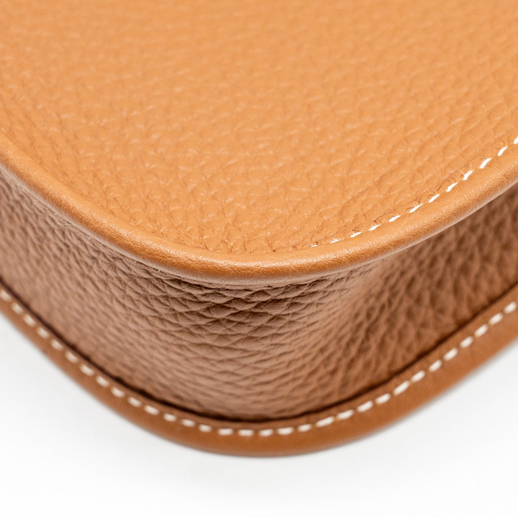HERMES MINI EVELYN CLEMENCE GOLD SHW
