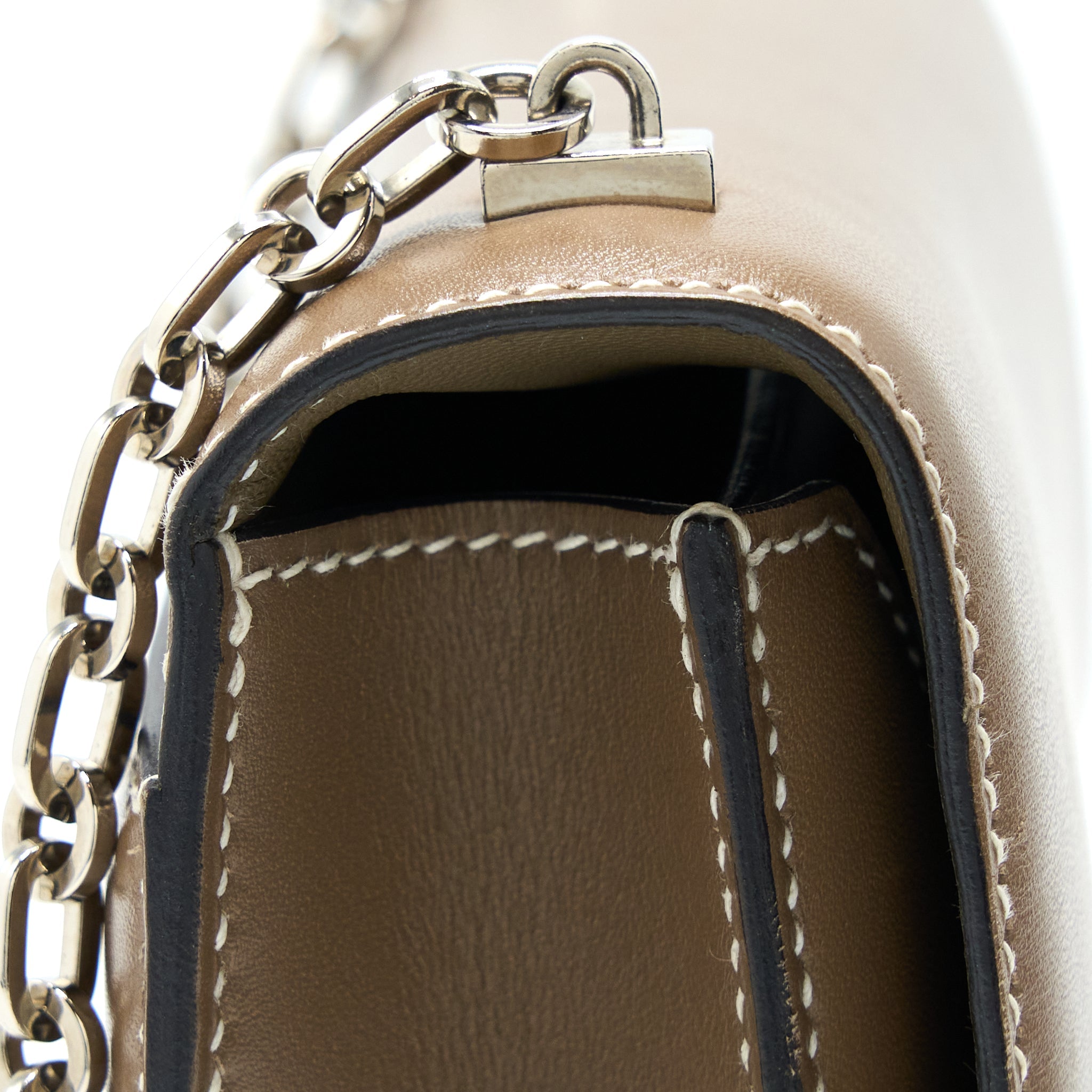 HERMES MINI VERROU BAG TADELAKT ETOUPE SHW