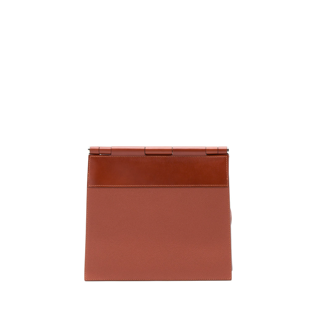 HERMES SACABAR 24 BAG EPSOM / SWIFT SIENNNE / CUIVRE SHW