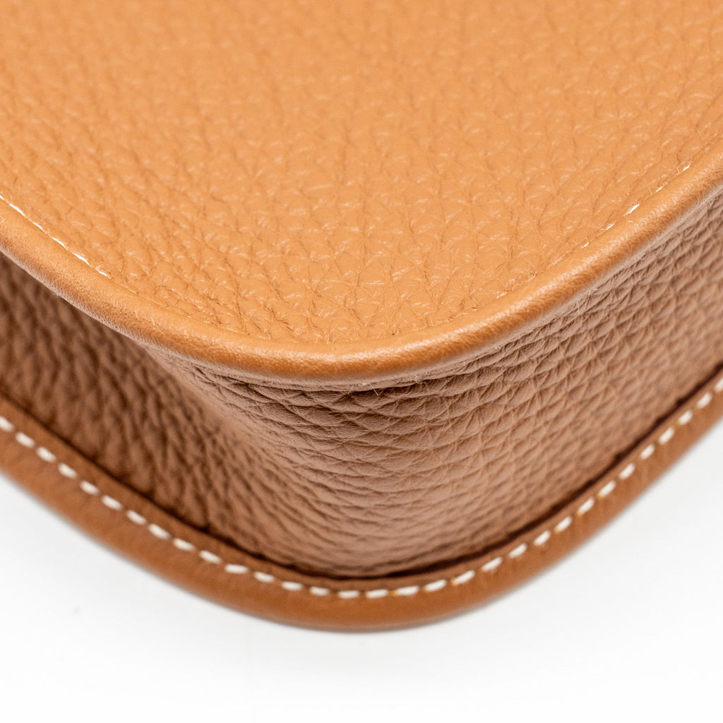 HERMES MINI EVELYN CLEMENCE GOLD SHW