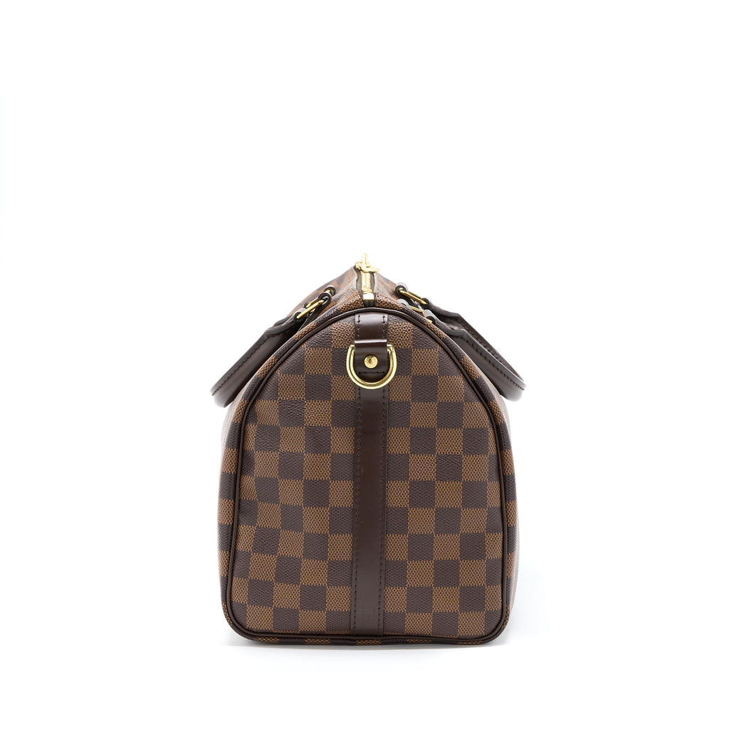 LOUIS VUITTON SPEEDY 30 DAMIER EBENE GHW