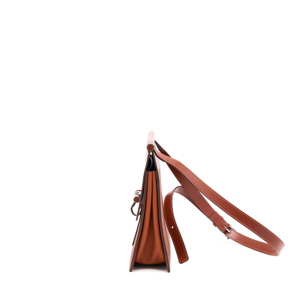 HERMES SACABAR 24 BAG EPSOM / SWIFT SIENNNE / CUIVRE SHW