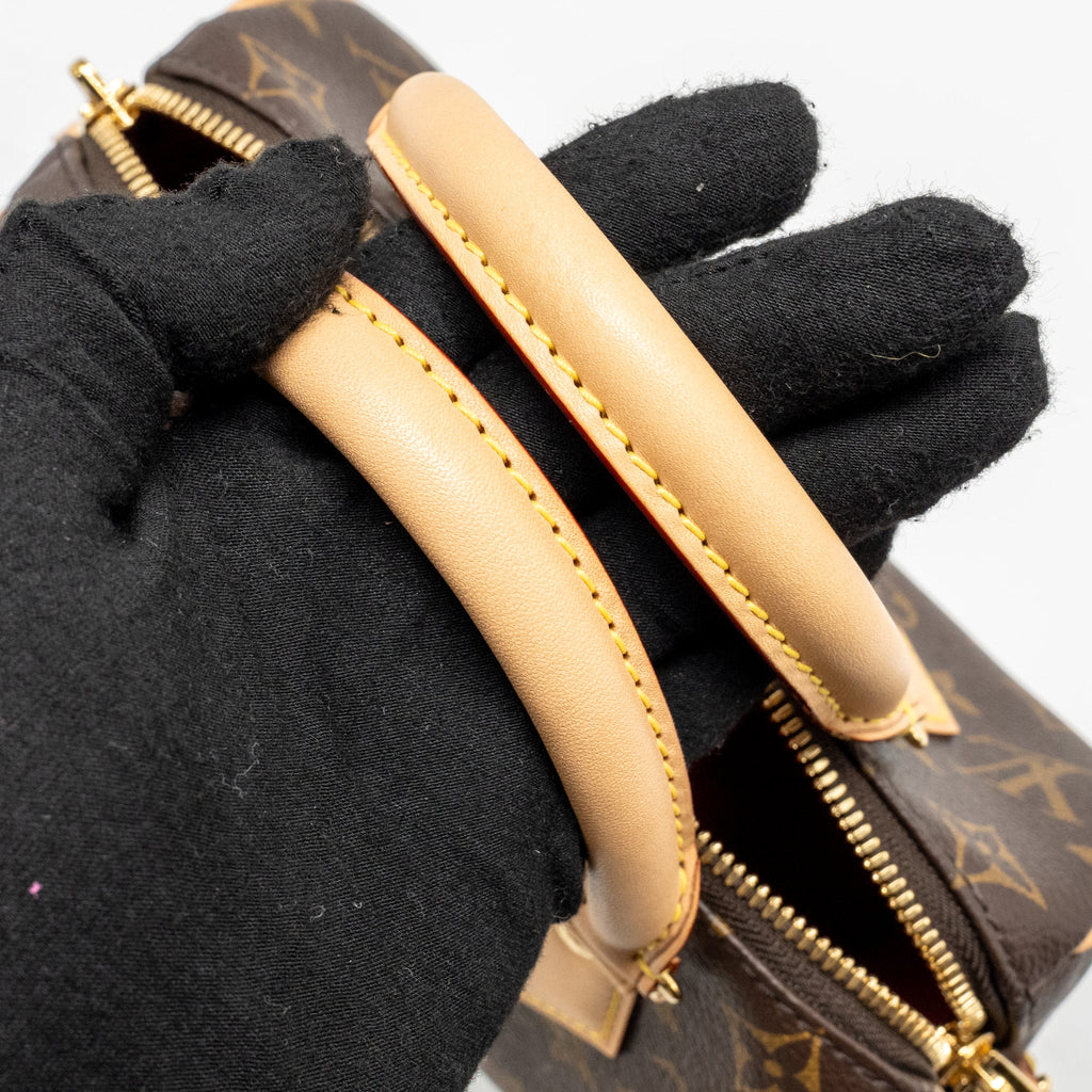 LOUIS VUITTON SPEEDY 20 BANDOULIERE MONOGRAM CANVAS GHW