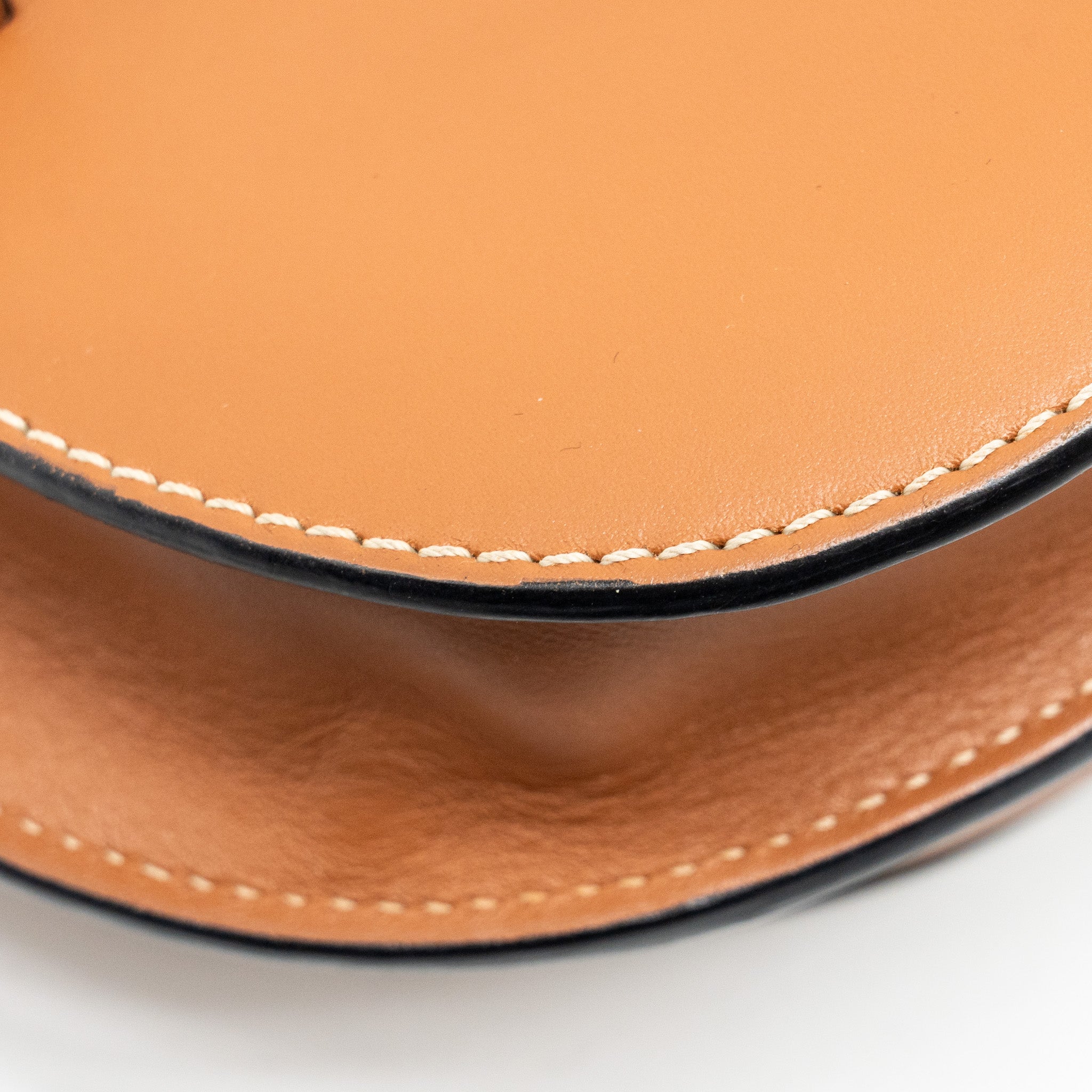 LOEWE MINI GATE BELT BAG CALFSKIN TAN GHW