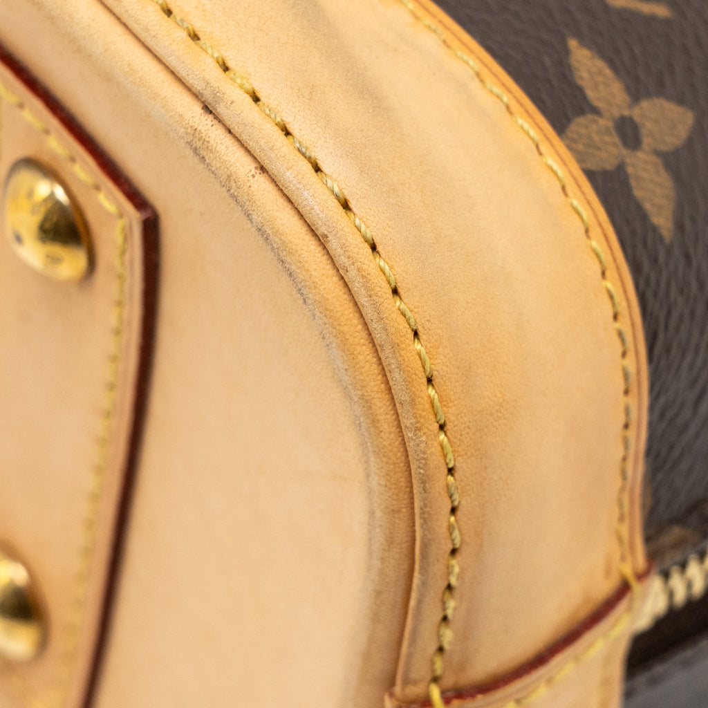 LOUIS VUITTON ALMA BB MONOGRAM CANVAS GHW