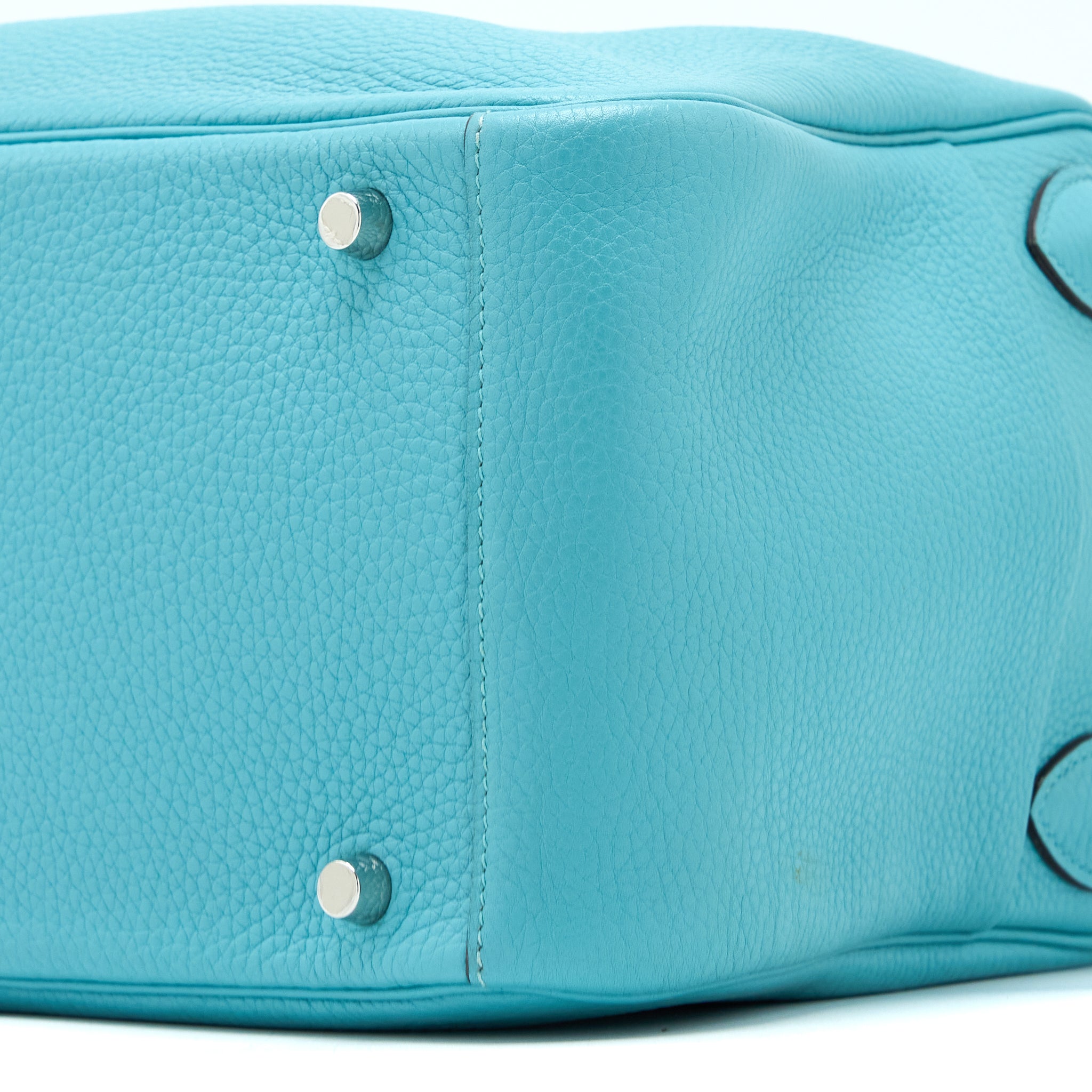 HERMES LINDY 30 CLEMENCE 3P BLUE ATOLL SHW
